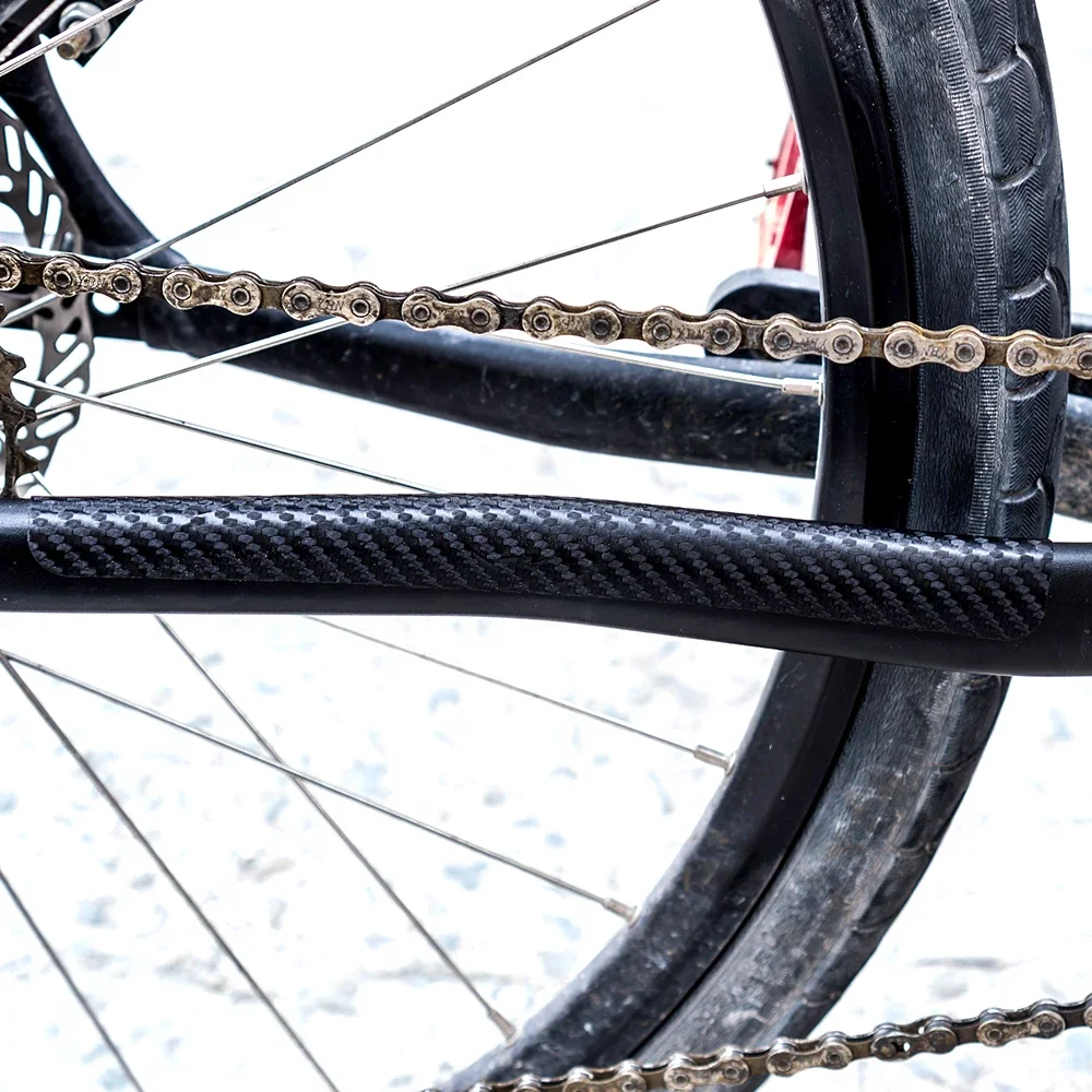 Fahrradkettenschutz Schwarz Radfahren Rahmen Chain Stay – Bild 2