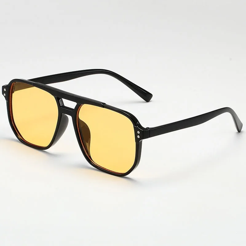Vintage Männer Frauen Große Sonnenbrille Männer Platz Shades – Bild 4