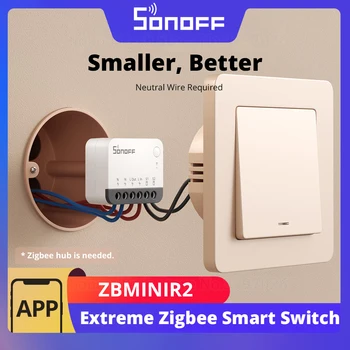 SONOFF ZBMINIR2 Extreme Zigbee Smart Switch Detach Relay Externer Schalter Fernbedienung über eWeLink Support