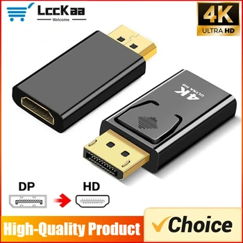 DisplayPort auf HDMI Adapter 4K 60 Hz für PC, Laptop und TV