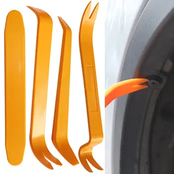 Auto Tür Clip Auto Demontage Werkzeuge Set DVD Stereo Refit Kits Innen Kunststoff Trim Panel Dashboard Removal