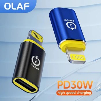 Olaf USB C auf Lightning-Adapter für IOS-Stecker auf Typ-C-Buchse, Konverter für iPhone 14, 13, 11, MacBook