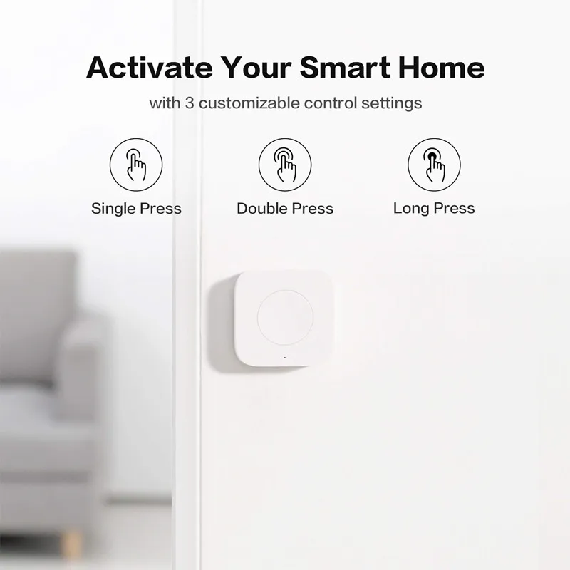 Aqara Sensor Smart Wireless Mini Schalter Schlüssel Zigbee – Bild 3
