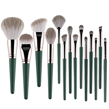 Make-Up Pinsel Weichen, Flauschigen Make-Up-Tools Kosmetische Pulver Lidschatten Foundation Erröten (14 Stück)