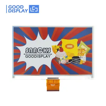 GooDisplay 7,3 Zoll Farb-E-Ink-Display E6 mit hoher Sättigung, ePaper-Displaymodul 800x480, GDEP073E01