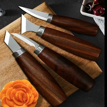 Holzschnitzwerkzeug-Set: DIY-Schnitzmesser, Spitzmesser, manuelles Holzschnitz-Schaufelset