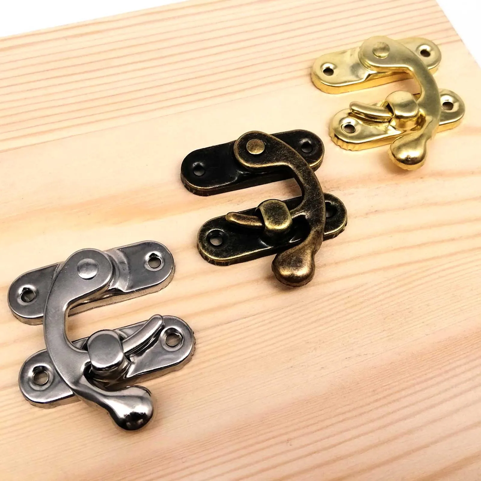 12 Stück Box Toggle Latch Hasp Hook Lock Verschluss für – Bild 4