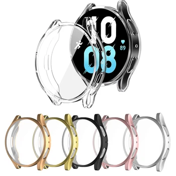 Weiche TPU-Uhrenhülle für Samsung Galaxy Watch 4 5 6 7 40 mm 44 mm, Schutzhülle, stoßfest, kratzfest