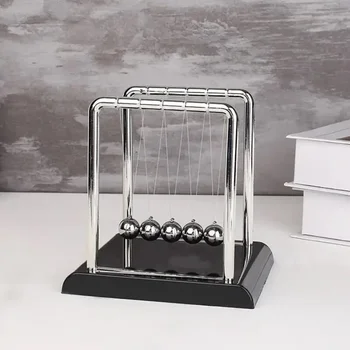 Newtons Wiege, Balance, Stahlkugel, Lehrmittel, Physik, Wissenschaft, Pendel, Desktop-Spielzeug, Stressabbau