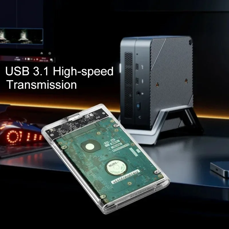 USB3.0 Externes Festplattengehäuse 5 6 Gbit/s 2,5 Zoll – Bild 2
