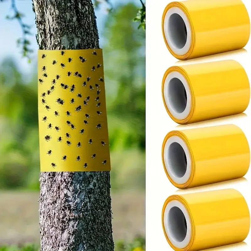 1 Rolle doppelseitiges klebriges Insektensperrband, wirksam