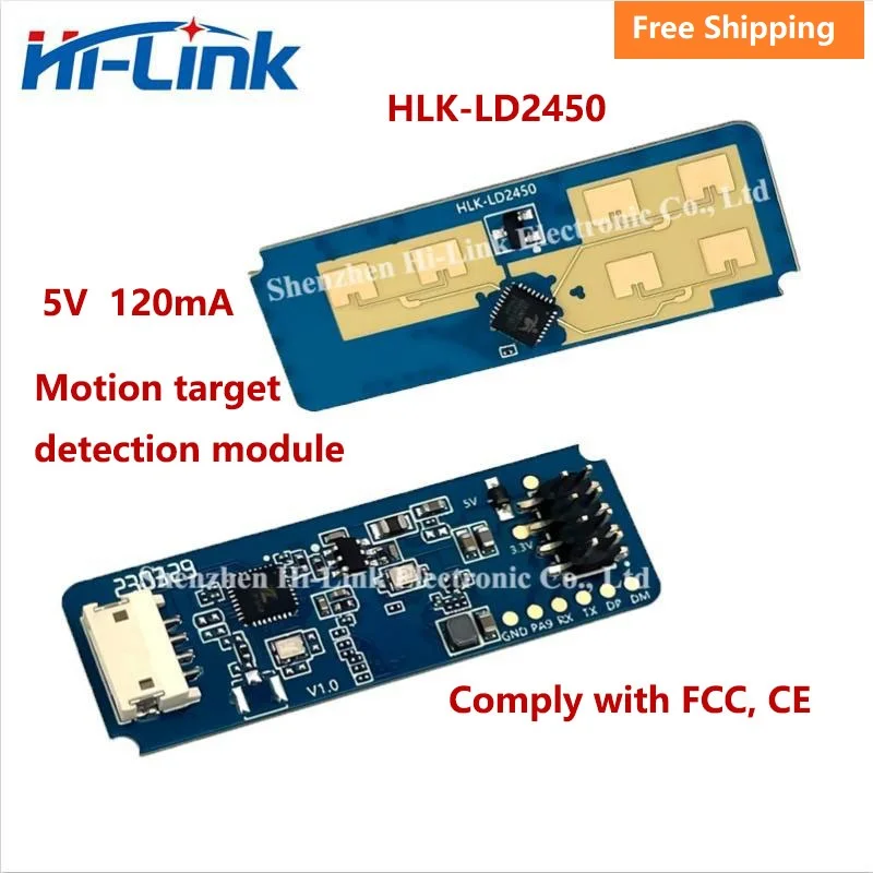 Kostenloser versand 24G HLK-LD2450 Sensing Abstand 8M – Bild 3