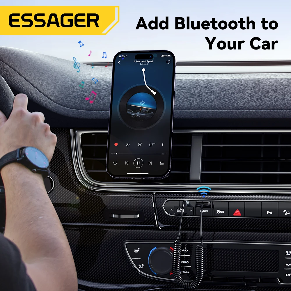 Essager USB Bluetooth 5.0 Receiver Aux Bluetooth Adapter für – Bild 3