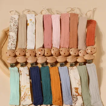 Baby Nette Druck Schnuller Clip Kind Buche Clip Baumwolle Halter Kette Nippel Halterung Halter Für Neugeborene