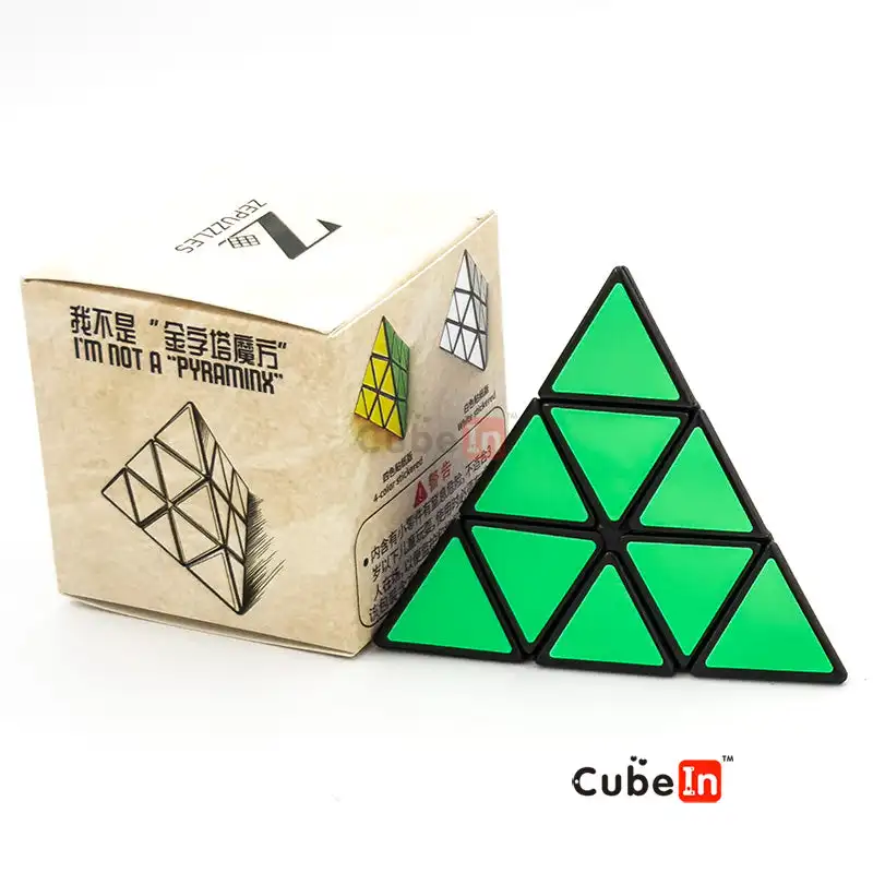 Zepuzzles Tricky Pyraminx - 3x3 Shape Mod Twisty Puzzle – Bild 6