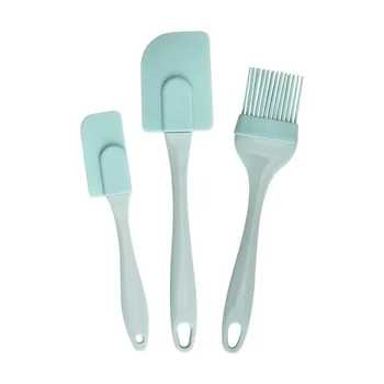 Creme Schaber DIY Brot Kuchen Butter Spachtel Mixer Öl Pinsel Küche Backen Werkzeug Silikon Spatel (3 Stück)