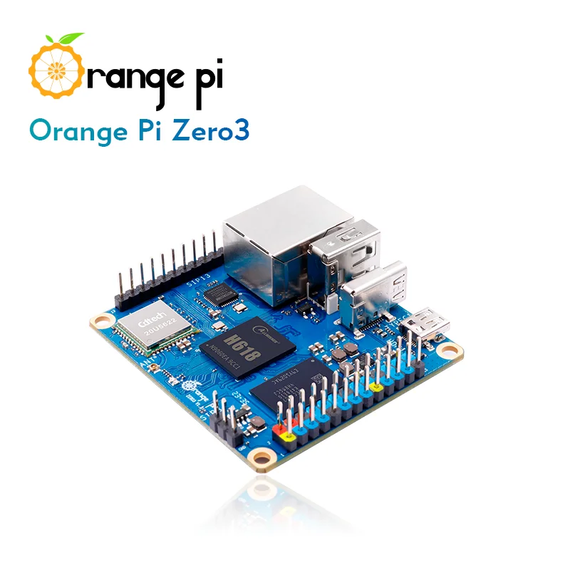 Orange Pi Zero 3 4 GB RAM DDR4 Allwinner H618 WiFi Bluetooth – Bild 4