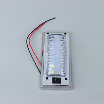 LED 12V-24V Panel Licht Auto Innen Leselampe Hohe Helligkeit Kabine Lichter für Van Lkw RV Boot Camper Lichter