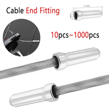Fahrrad Kabel End Fitting Aluminium Legierung Kabel End Kappen Fahrrad Bremse Schaltwerk Shifter Caps Crimps