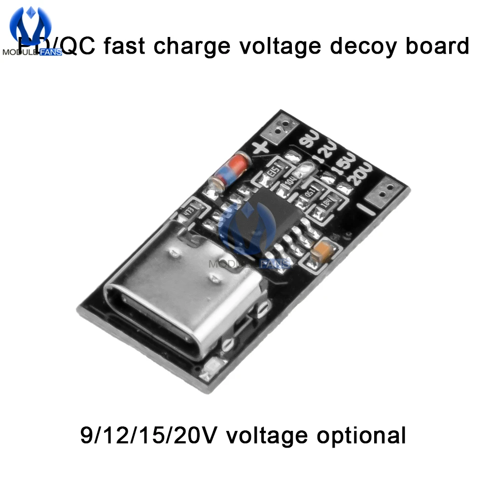 USB-C PD Trigger Board Modul PD/QC Decoy Board Schnellladung – Bild 5