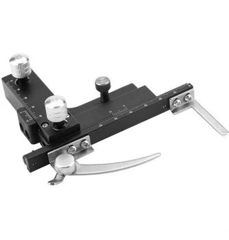 Mikroskop Zubehör Beweglichen Sattel Herrscher Mechanische Bühne X-Y Bewegliche Bühne mit Skala