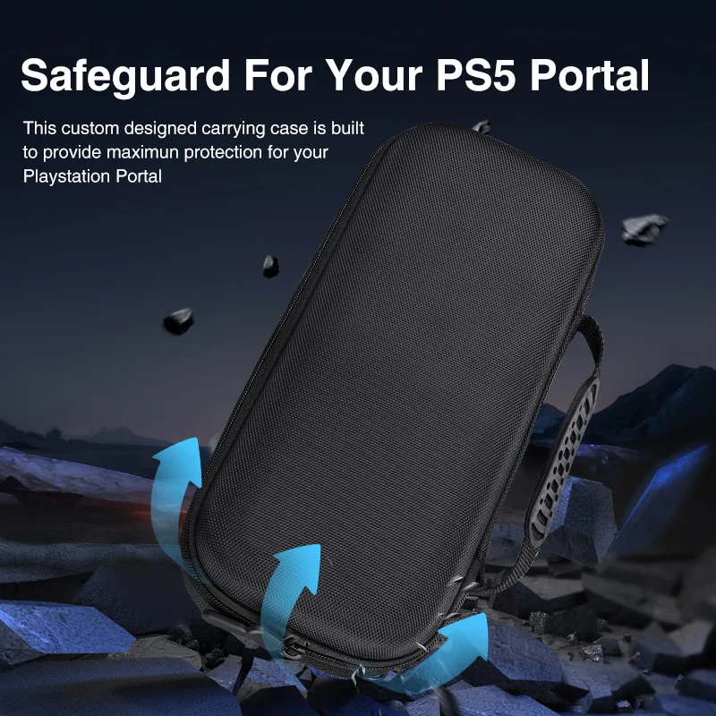 Tragbare Tasche für PS5 Portal Fall EVA Hard Carry Lagerung – Bild 4