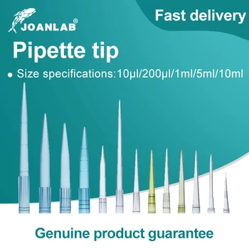 JOANLAB Labor-Pipettenspitzen, 10 ul, 200 ul, 1 ml, 5 ml, 10 ml, Mikropipette, Einweg-Pipettenspitze aus
