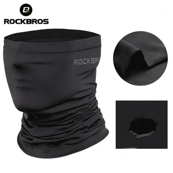 ROCKBROS Schnelltrocknende Fahrrad-Gesichtsmaske, Schal, Sonnenschutz, Radfahren, Kopfbedeckung