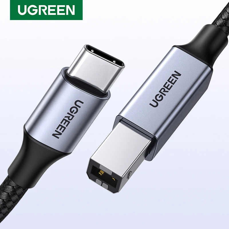 Ugreen USB C auf USB Typ B 2,0 Kabel für Neue MacBook Pro HP