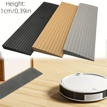 0,9m x 5cm x 1cm Mehrzweck-Rampenmatte für Türschwellen - Selbstklebend, Langlebig, Rutschfest, Geeignet