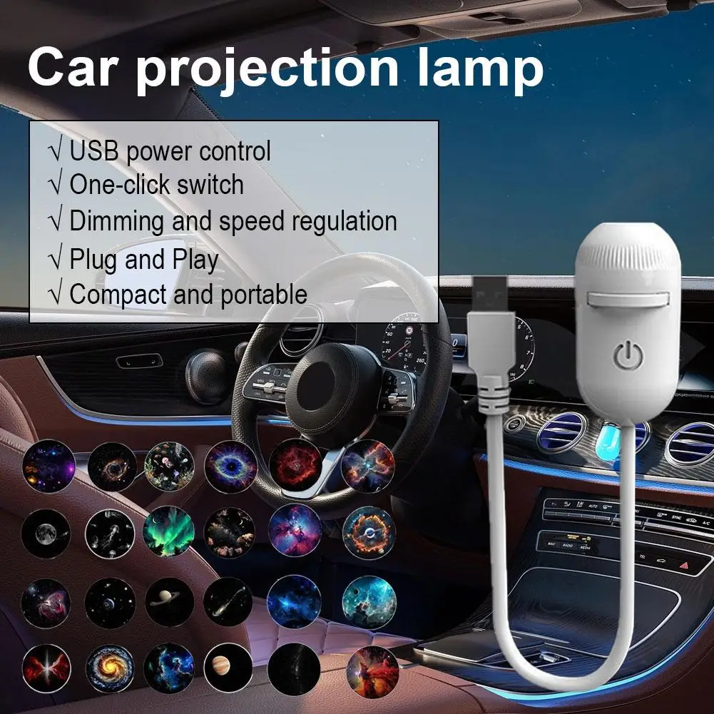 Galaxy-Projektor Nachtlicht 360 °   Einstellbare – Bild 5