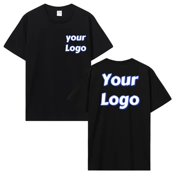Personalisiertes Print-T-Shirt für Männer und Frauen, individuelle Baumwoll-Tops, T-Shirts zum Selbermachen
