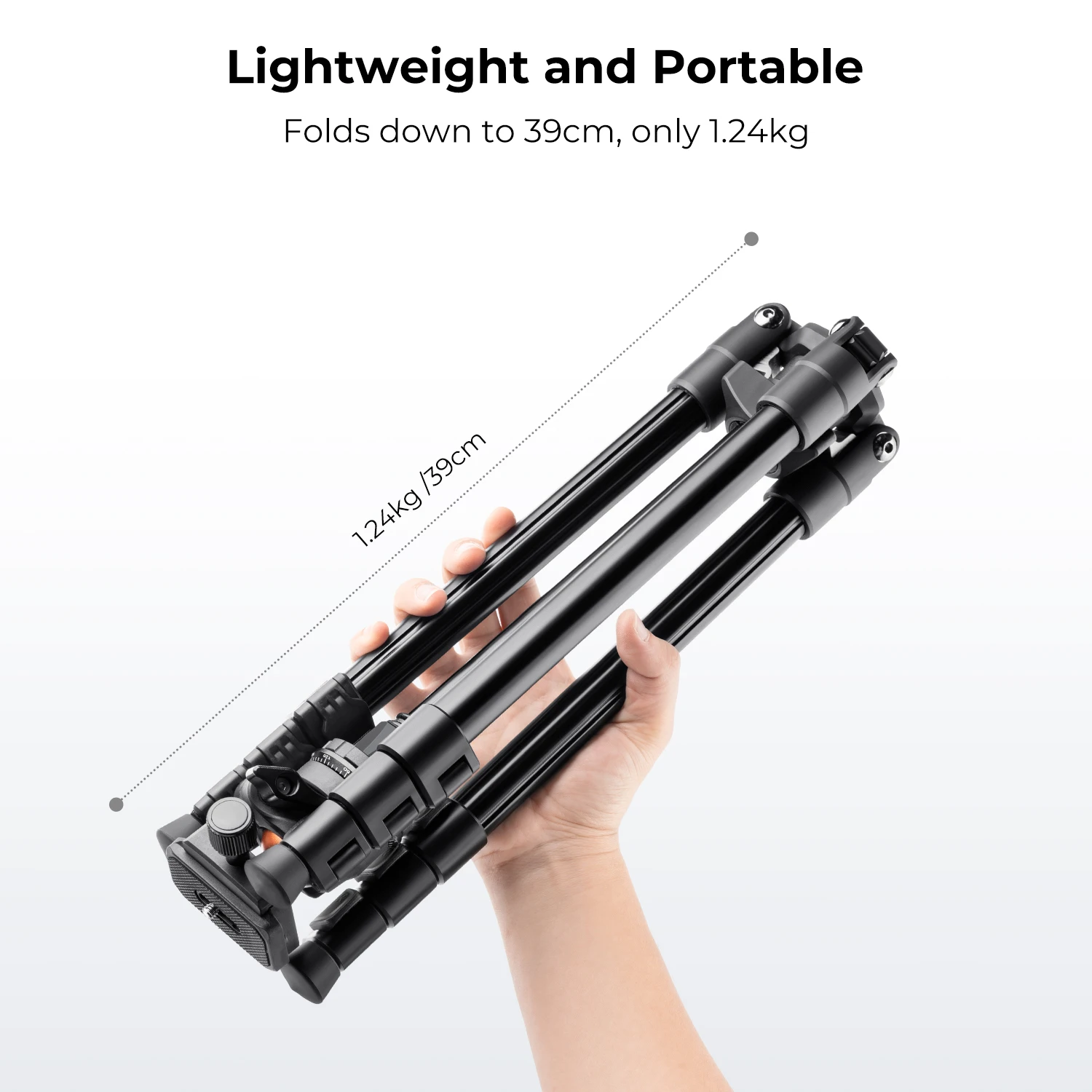 K&F CONCEPT Tragbares Kamera-Reisestativ Flexibles – Bild 5
