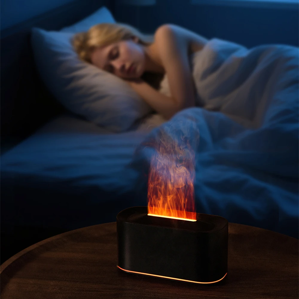 Aromatherapie-Diffusor mit Flammeneffekt, Diffusor für – Bild 6