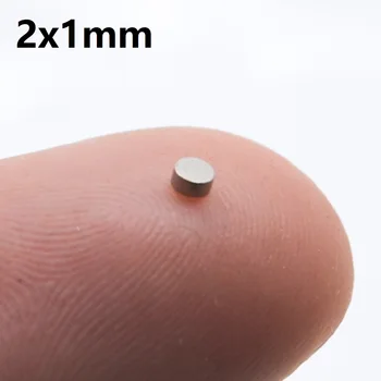 2x1mm Magnete 2mm X 1mm Runde Kühlschrankmagnete Imanes 2*1mm Neuer Magnet