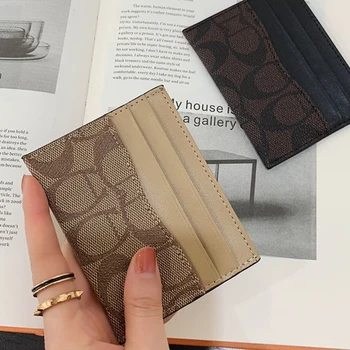 Luxuriöse Designer-Geldbörsen für Damen Multifunktionale Kartenhalter PU-Leder Kleine Kartentasche Kurze