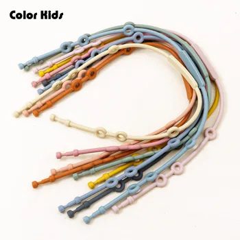 Baby Schnuller Clips Weiche Silikon Zahnen Kette Baby Spielzeug Einstellbar Säuglings Nippel Halter Dummy Clip
