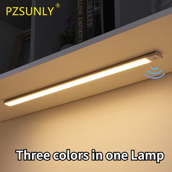 Schrank Licht USB Aufladbare Motion Sensor Led Licht Für Küche Kleiderschrank Schrank Beleuchtung 10 cm/20