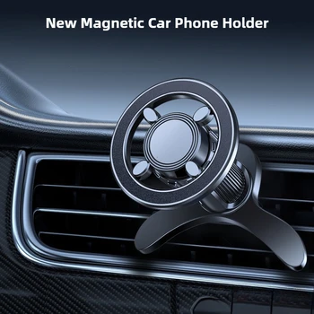 Magnetische Autohalterung für MagSafe, Handyhalterung für Auto, GPS-Halterung für iPhone 15 14, Samsung
