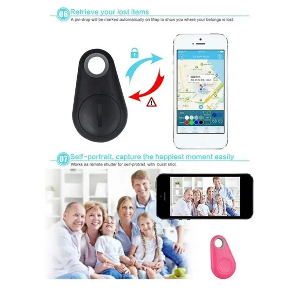 1-5 stücke Smart Bluetooth Tracker Schlüssel Locator Pet Anti – Bild 5