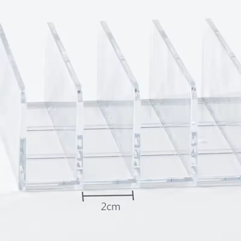 Make-up-Organizer-Box, transparentes Aufbewahrungsregal mit 7 – Bild 6