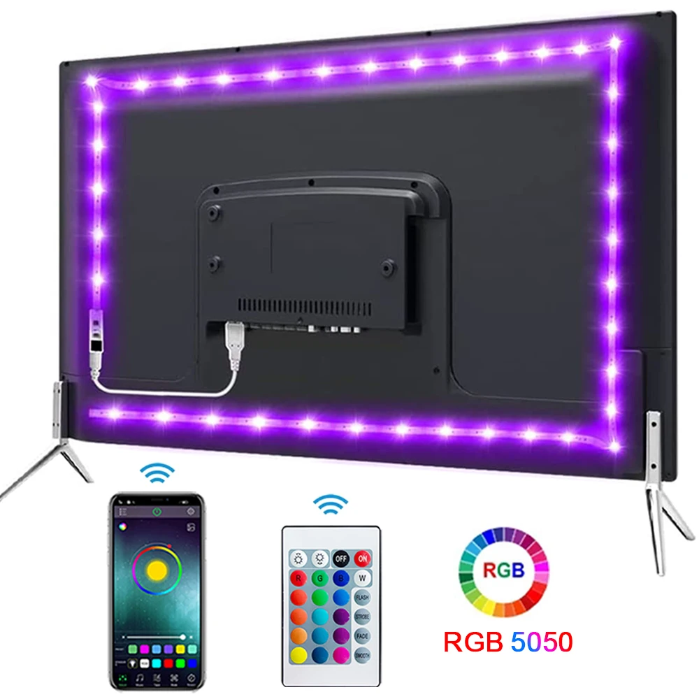 Band Bluetooth USB LED Streifen Licht 5050 SMD 5V USB RGB