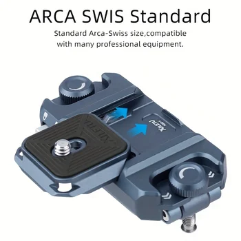 Universal DSLR Kamera Gimbal Arca Swiss Quick Release Platte Klemme Schnell Schalter Stativ Slider Mount