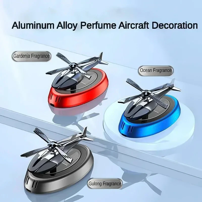 Solar Flugzeug Auto Dekoration Ornamente Auto Interieur – Bild 5