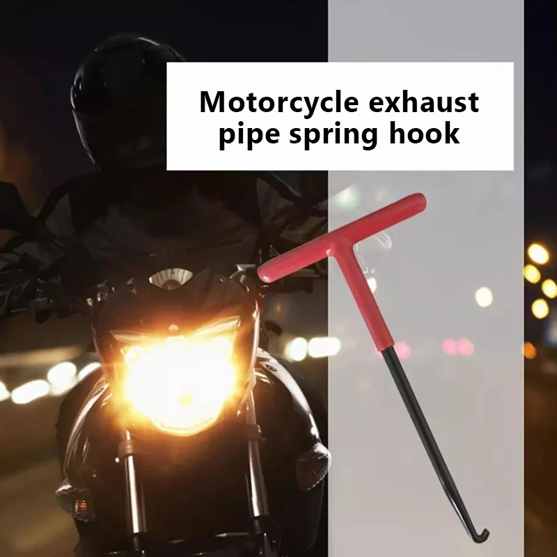 SEAMETAL 1pc Auspuff Frühling Puller Werkzeug Motorrad – Bild 6