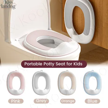 Universeller Kinder-Toilettensitz, Spritzwassergeschützter Töpfchensitz für Jungen und Mädchen