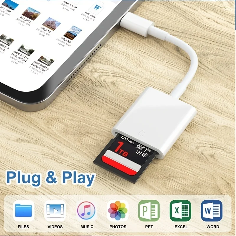 USB C Speicherkartenleser Typ C auf SD TF Adapter für – Bild 2