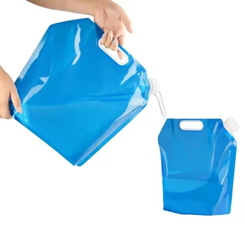 5l/10l zusammen klappbarer Wasser behälter Wassersp eicher krug beutel für Outdoor-Camping wandern Notfall