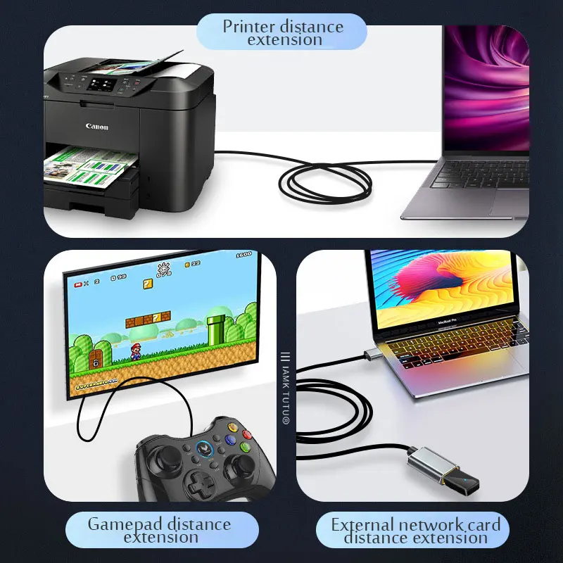 USB 3.0 Verlängerungskabel, Stecker auf Buchse – Bild 5