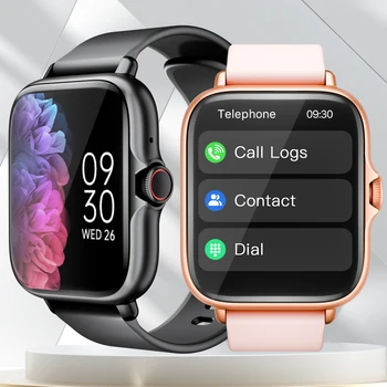 1,83'' wasserdichte Smartwatch mit Nachricht, Antwort, Anruf, Schlafüberwachung, Sport, Schrittzähler